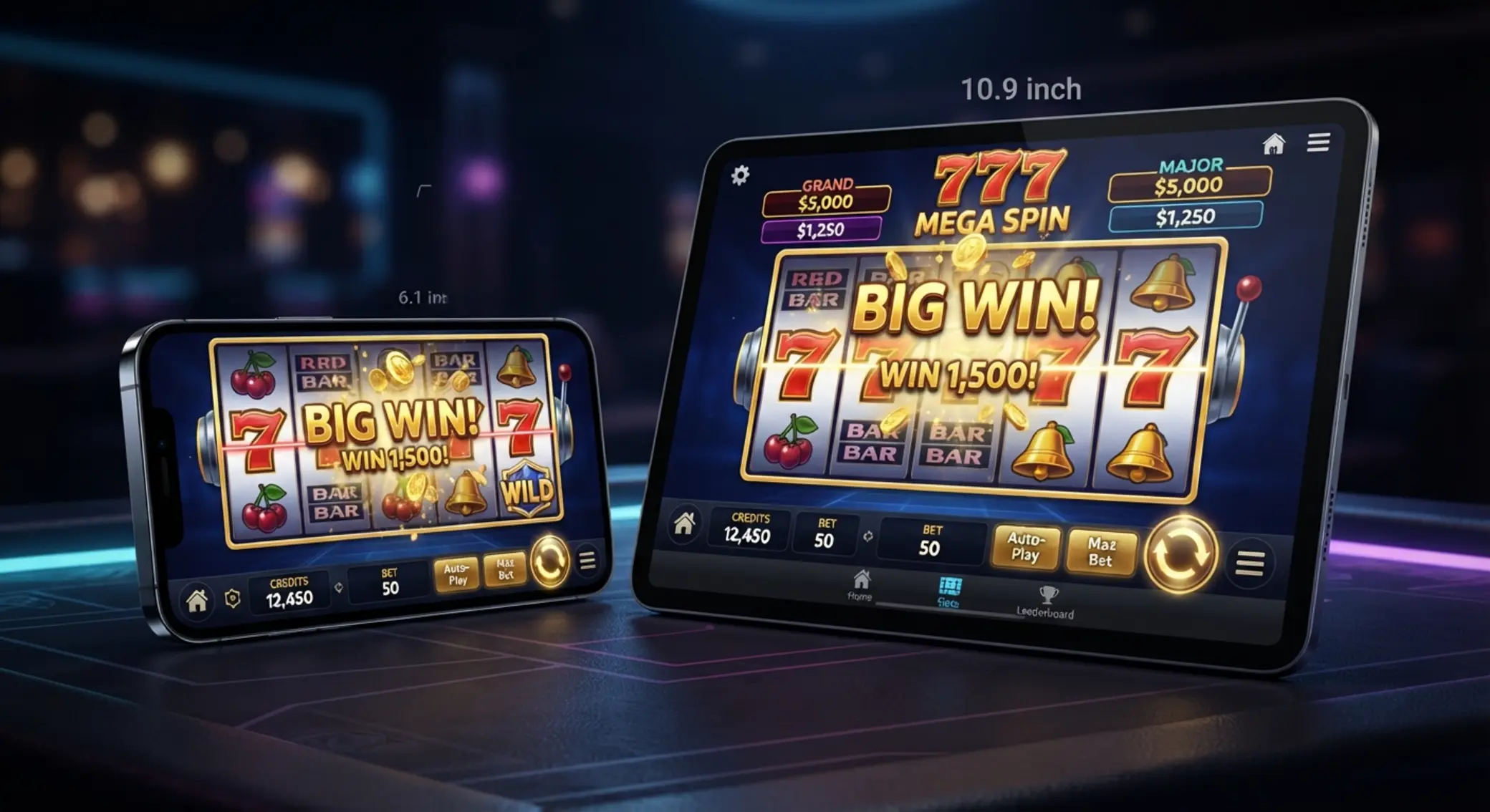 Automaty 777 na urządzeniach mobilnych Slot 777 na smartfonie i tablecie
